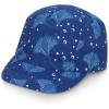 JAN & JUL Aqua-Dry Sunlite Cap for Toddlers and Kids(Manta Ray)