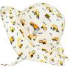 JAN & JUL Adjustable Cotton Floppy Sun Hat with 50+ UPF Protection for Boys(Little Diggers)