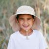 JAN & JUL Girls’ Grow-with-Me Cotton Xplorer Sun Hat with Large Brim(Olive Khaki)