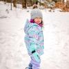 JAN & JUL Waterproof Fleece Lined Rain Jacket, Raincoat for Kids(Fleece-lined: Enchanted)