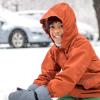 JAN & JUL Waterproof Rain Jacket, Raincoat for Kids(Thin-lined: Terracotta)
