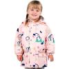 JAN & JUL Waterproof Fleece Lined Rain Jacket, Raincoat for Kids(Fleece-lined: Dreamscape)