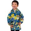 JAN & JUL Waterproof Rain Jacket, Raincoat for Kids(Thin-lined: Jungle Nights)