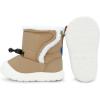 JAN & JUL Water Resistant Stay-On Winter Trail Boots for Toddler and Baby(Soft Brown)