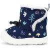JAN & JUL Water Resistant Stay-On Winter Trail Boots for Toddler and Baby(Navy Forest)