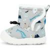 JAN & JUL Water Resistant Stay-On Winter Trail Boots for Toddler and Baby(Polar Pals)