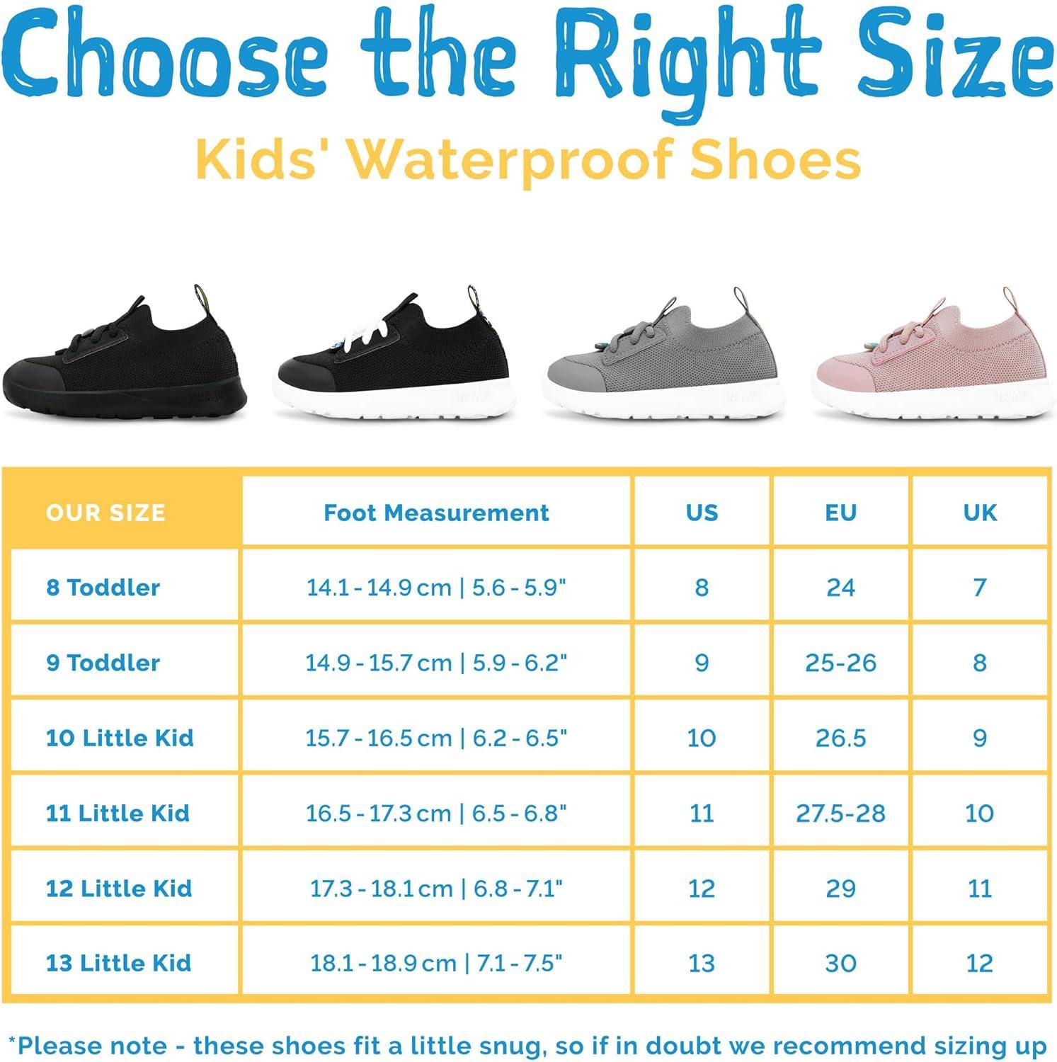 imageJAN ampamp JUL Waterproof Shoes for Kids Toddlers Breathable SneakersDusty Pink