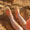 JAN & JUL Quick-Dry Water Shoes for Baby & Toddler with Flexible Soles(Crabby Crab)