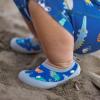 JAN & JUL Quick-Dry Water Shoes for Baby & Toddler with Flexible Soles(Dino Buddies)