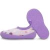 JAN & JUL Quick-Dry Water Shoes for Baby & Toddler with Flexible Soles(Lavender Ice Cream)