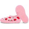 JAN & JUL Quick-Dry Water Shoes for Baby & Toddler with Flexible Soles(Pink Strawberry)