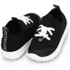 JAN & JUL Waterproof Shoes for Kids, Toddlers’ Breathable Sneakers(Black)