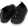 JAN & JUL Waterproof Shoes for Kids, Toddlers’ Breathable Sneakers(Jet Black)