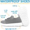 JAN & JUL Waterproof Shoes for Kids, Toddlers’ Breathable Sneakers(Magenta Magic)
