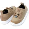 JAN & JUL Waterproof Shoes for Kids, Toddlers’ Breathable Sneakers(Soft Brown)