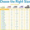 JAN & JUL Slip-on Kids Knit Shoes, Breathable Machine Washable Sneakers(Jelly Jumper Doodle Shoes: Honeydew)