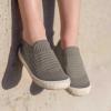 JAN & JUL Slip-on Kids Knit Shoes, Breathable Machine Washable Sneakers(Xplorer Knit Shoes: Earthy Taupe)