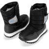 JAN & JUL Water-Resistant Snow Boots for Toddlers and Kids(Toasty-dry Tall: Black)