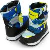 JAN & JUL Water-Resistant Snow Boots for Toddlers and Kids(Toasty-dry Tall: Neon Peaks)
