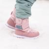 JAN & JUL Water-Resistant Snow Boots for Toddlers and Kids(Toasty-dry Tall: Pink Forest)