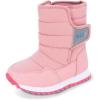 JAN & JUL Water-Resistant Snow Boots for Toddlers and Kids(Toasty-dry Tall: Dusty Pink)