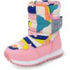 JAN & JUL Water-Resistant Snow Boots for Toddlers and Kids(Toasty-dry Tall: Winter Sun)