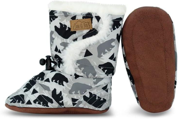 imageJAN ampamp JUL Winter Booties Boots Baby for Toddler SizeBear