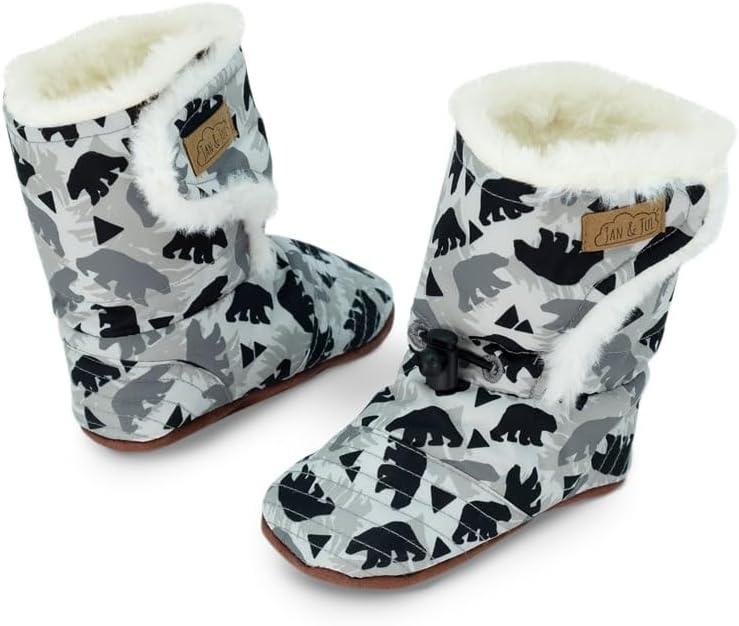 imageJAN ampamp JUL Winter Booties Boots Baby for Toddler SizeBear