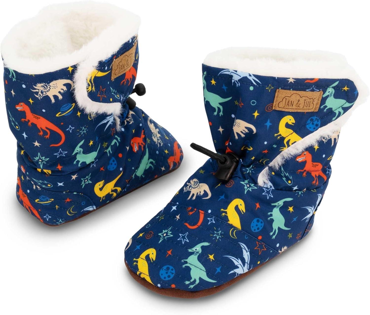 imageJAN ampamp JUL Winter Booties Boots Baby for Toddler SizeSpace Dinos