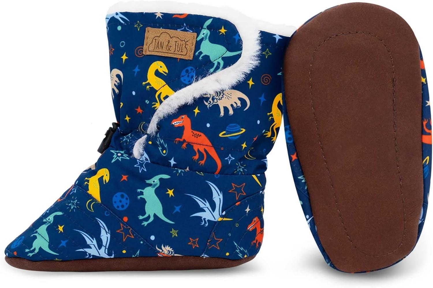 imageJAN ampamp JUL Winter Booties Boots Baby for Toddler SizeSpace Dinos