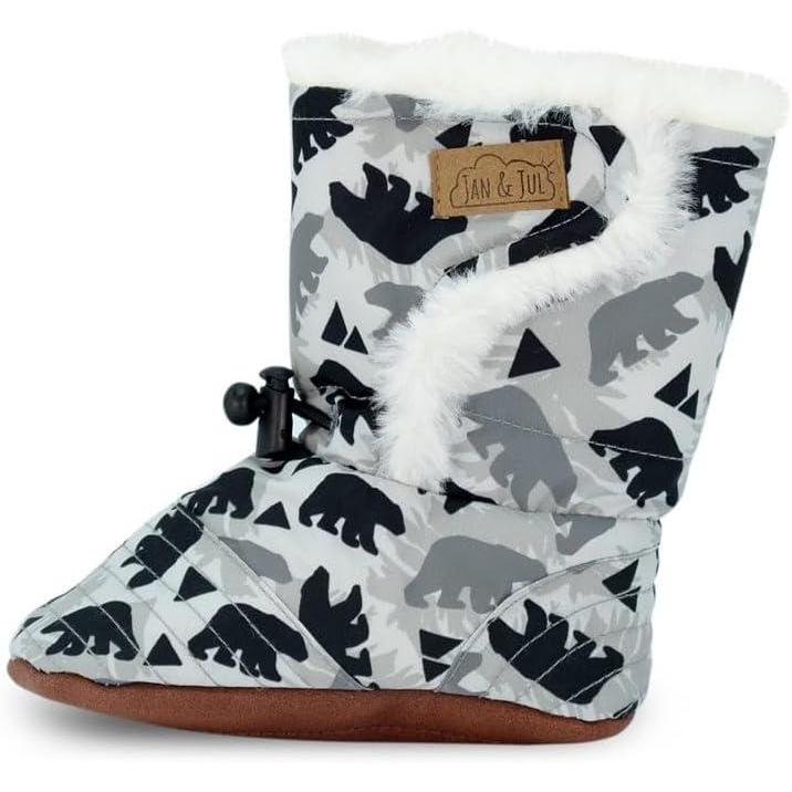 imageJAN ampamp JUL Winter Booties Boots Baby for Toddler SizeBear