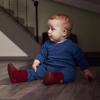 JAN & JUL Fleece Cozy Booties for Babies and Toddlers(Maroon)
