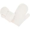 JAN & JUL Fleece Lined Knit Mittens for Babies and Toddlers(Mitten: Vanilla Cream)