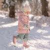 JAN & JUL Knit Pom-Pom Winter Hat, Fleece Lined Baby Beanie for Boys and Girls(Vanilla Cream)