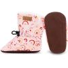 JAN & JUL Winter Booties Boots Baby for Toddler Size:(Pink Rainbow)
