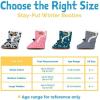 JAN & JUL Winter Booties Boots Baby for Toddler Size:(Space Dinos)