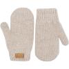JAN & JUL Fleece Lined Knit Mittens for Babies and Toddlers(Mitten: Wheat Field)