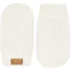 JAN & JUL Fleece Lined Knit Mittens for Babies and Toddlers(Thumbless Mitten: Vanilla Cream)
