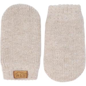 JAN & JUL Fleece Lined Knit Mittens for Babies and Toddlers(Thumbless Mitten: Wheat Field)