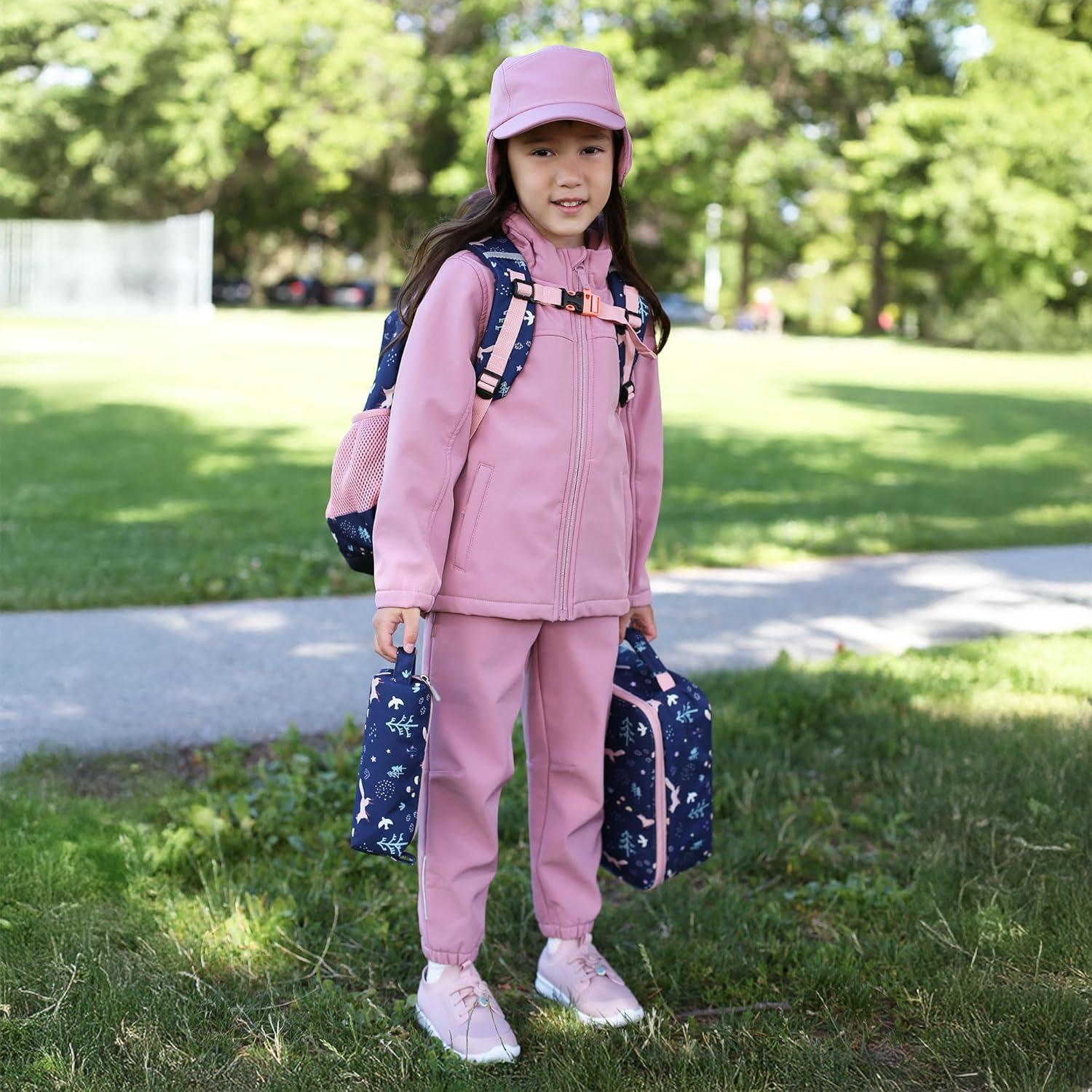 imageJAN ampamp JUL Softshell Jacket for Toddlers and KidsDusty Rose