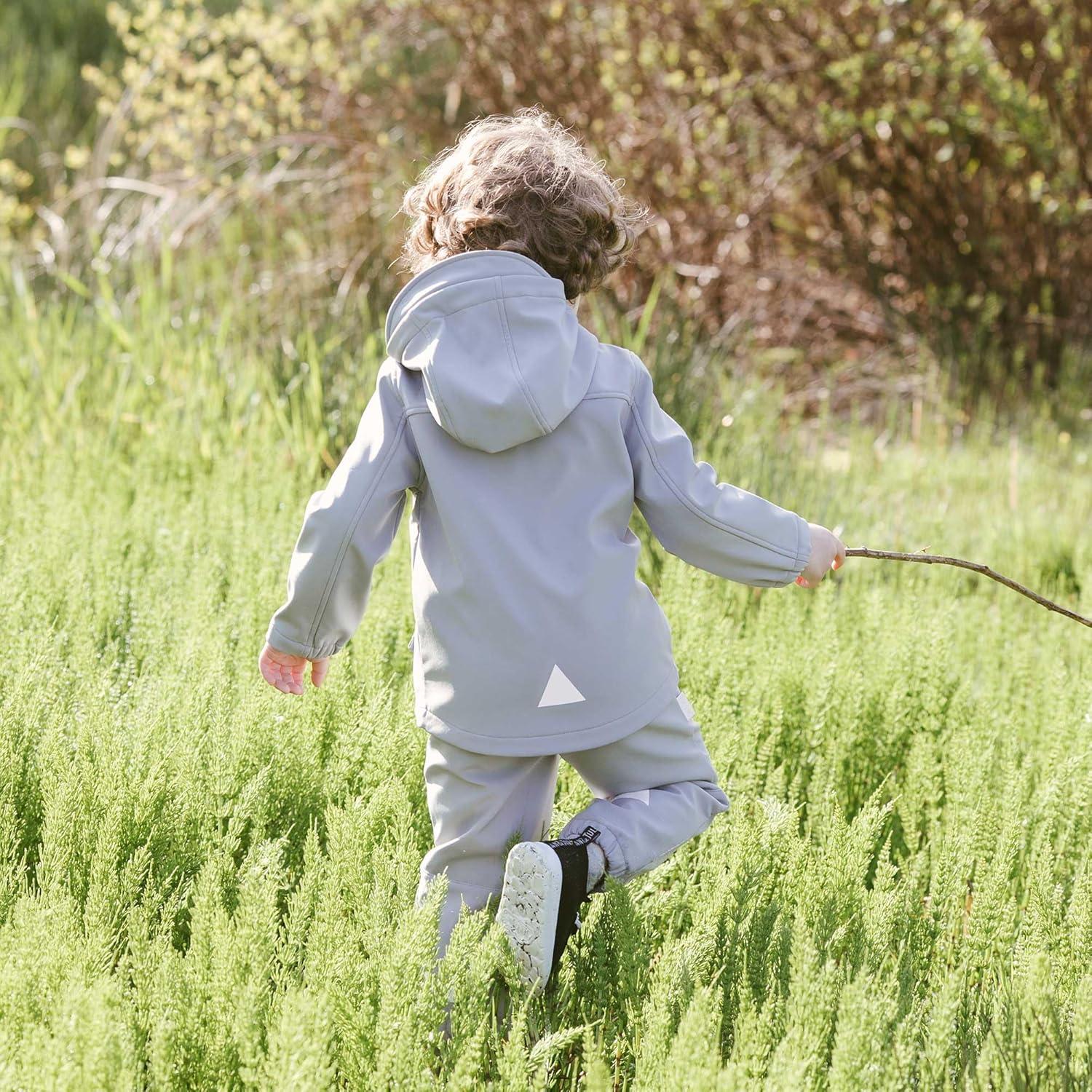 imageJAN ampamp JUL Softshell Jacket for Toddlers and KidsGrey