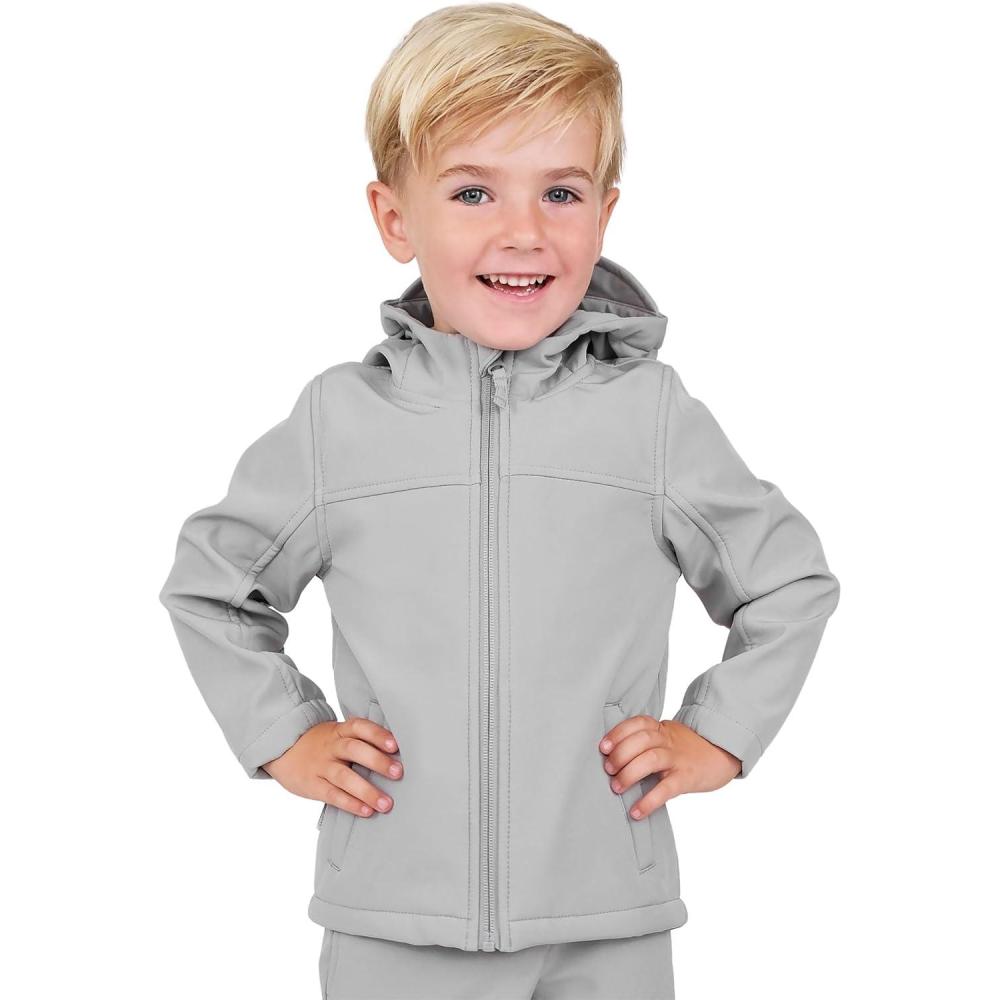 imageJAN ampamp JUL Softshell Jacket for Toddlers and KidsGrey
