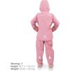 JAN & JUL Softshell Jacket for Toddlers and Kids(Dusty Rose)