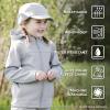 JAN & JUL Softshell Jacket for Toddlers and Kids(Grey)