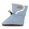 JAN & JUL Faux Fur Lined Winter Booties for Babies and Toddlers(Dusty Blue)