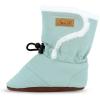 JAN & JUL Faux Fur Lined Winter Booties for Babies and Toddlers(Dusty Mint)