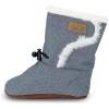 JAN & JUL Faux Fur Lined Winter Booties for Babies and Toddlers(Heather Grey)