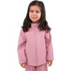 JAN & JUL Softshell Jacket for Toddlers and Kids(Dusty Rose)