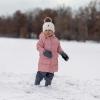 JAN & JUL Water-resistant Toasty-Dry Puffy Coat for Toddlers and Kids(Waterproof: Prairie Flowers)