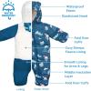 JAN & JUL Water-resistant Toasty-Dry Puffy Suit for Babies and Toddlers(Arctic)
